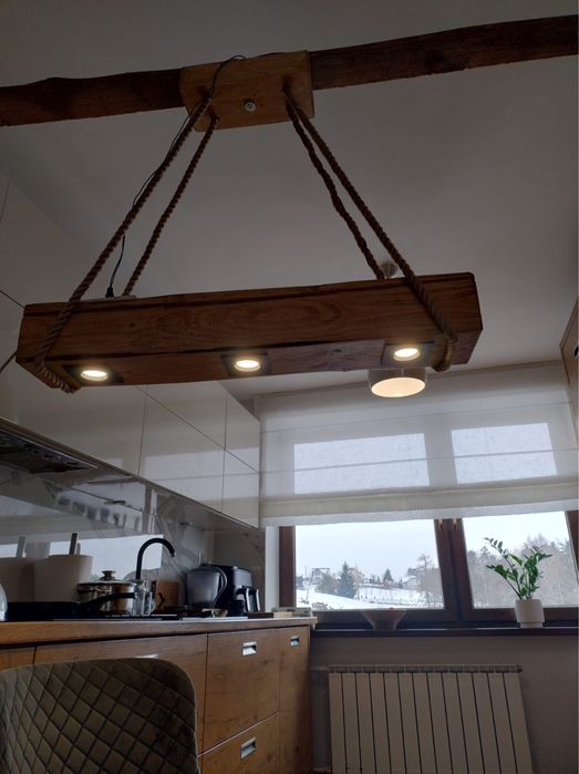 Lampa z drzewa Jodła