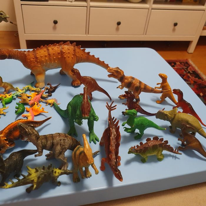 Kolekcja dinozaurów