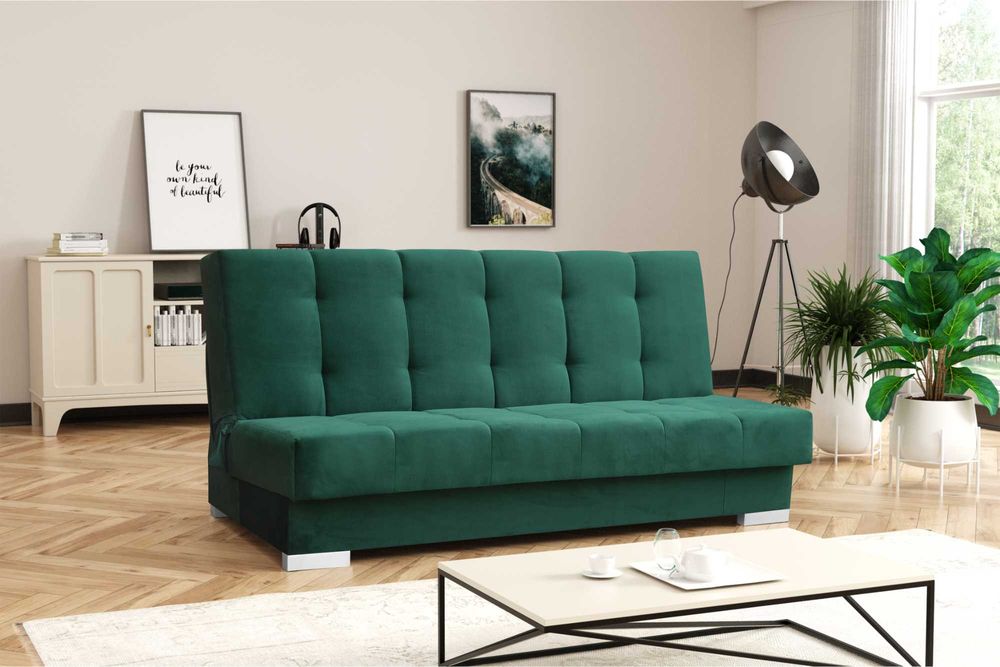 Wersalka HUBI Mocne Tkaniny Sofa Rozkładana KANAPA DOSTAWA