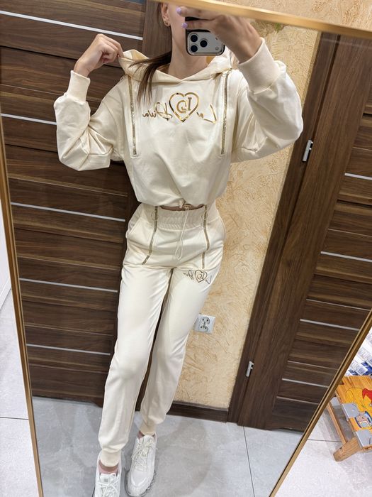 Dres komplet dresowy premium vanilla La Diva Polska Produkcja M