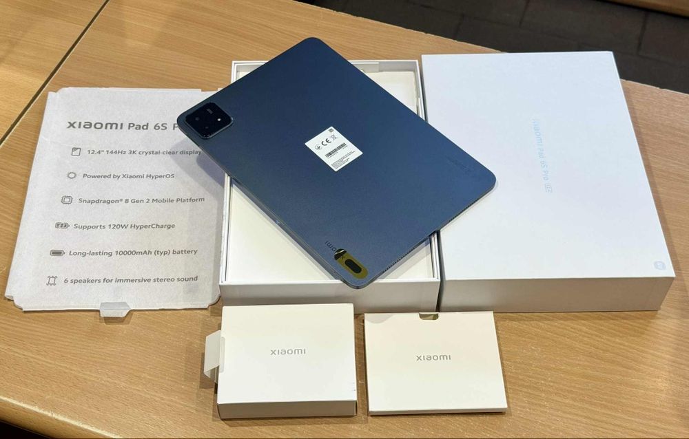 Nowy tablet Xiaomi Pad 6S Pro 12,4'' 144Hz  8/256GB