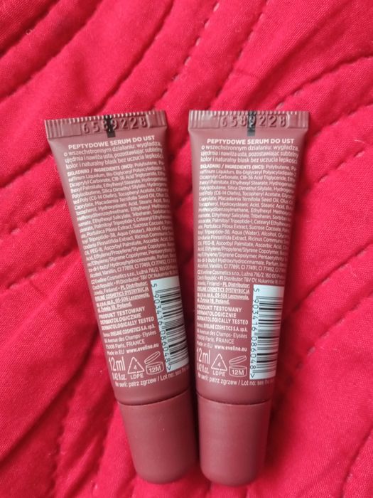 2 x Peptydowe serum do ust Eveline