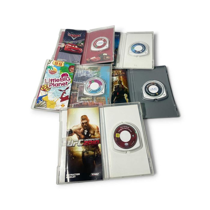 Konsola Sony PSP Street E1004 Czarna + 5 Gier +Pudełko + Ładowarka