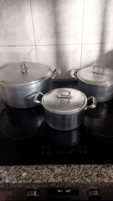 Panelas alumínio fundido e tachos