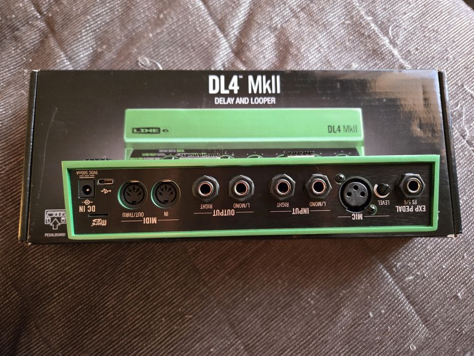 Line 6 Dl4 MKII - Delay, Loop e Reverb