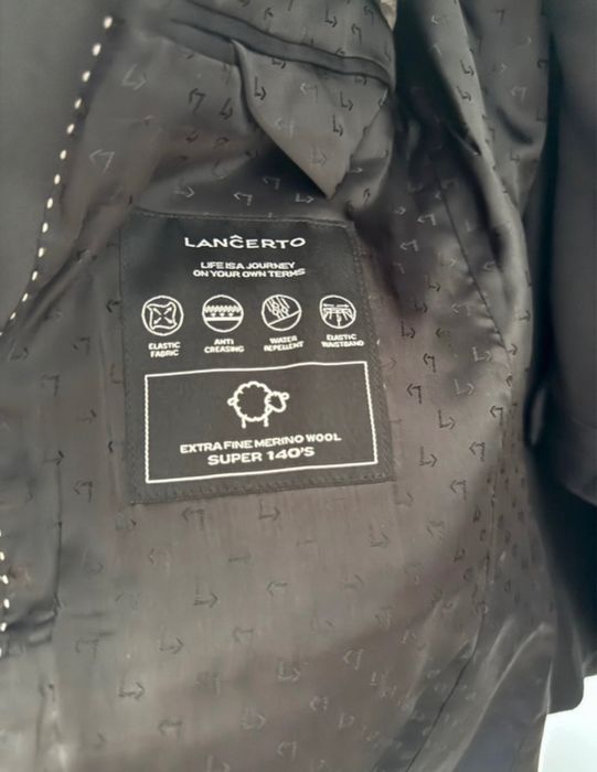 Smoking LANCERTO Super 140’s – wełna merino – idealny – 170/96/82