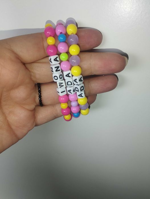 Bransoletka dla dziewczynki z imieniem