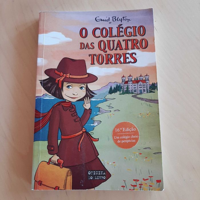 Livro - O Colégio das Quatro Torres - Enid Blyton - Portes incluídos