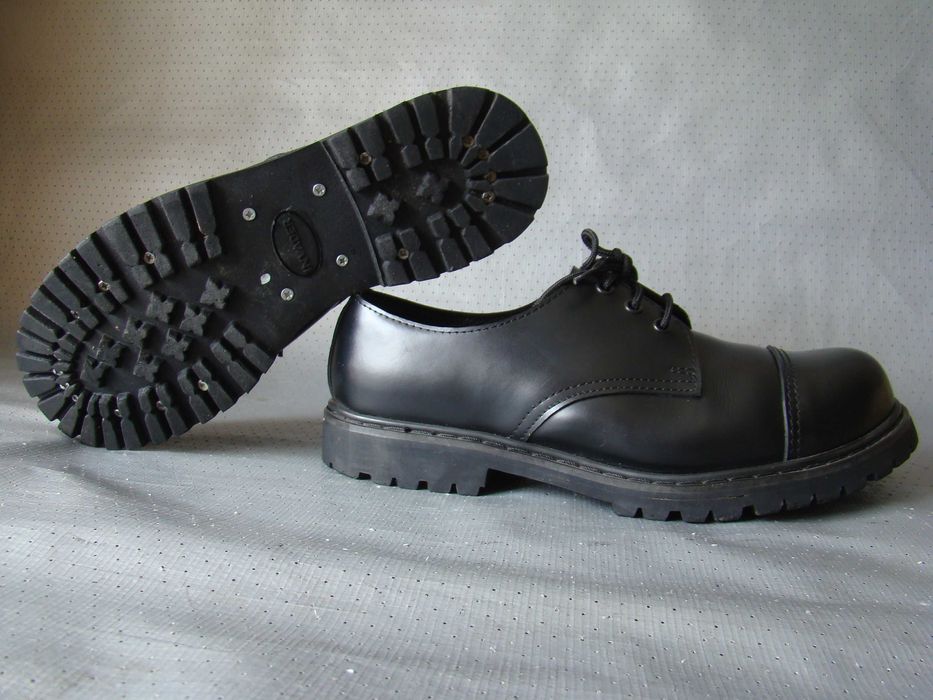 Туфли Гриндерсы INVADER с металлическим подноском 44 - 45р. ( 30 см.) броги steel