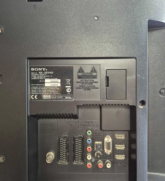 Telewizor LCD SONY BRAVIA KDL-32EX402, Komis Jasło Czackiego