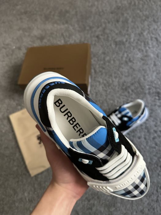 Кросівки burberry ramsey blue