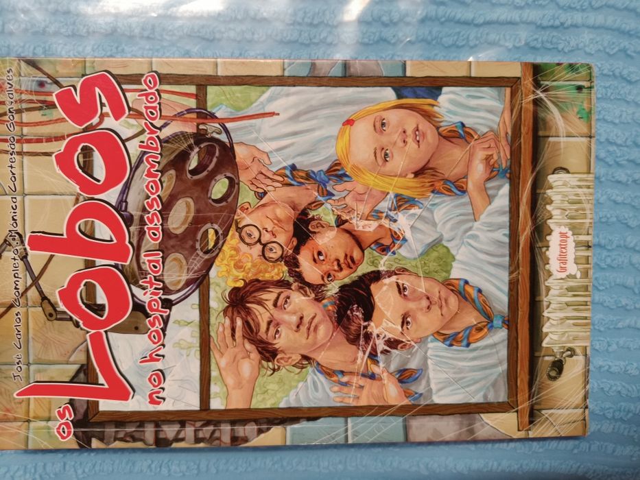 livro os lobos no hospital assombrado