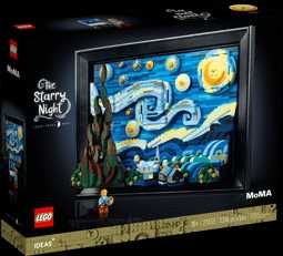 LEGO 21333 Ideas Вінсент ван Гог–Зоряна ніч/ van Gogh-The Starry Night