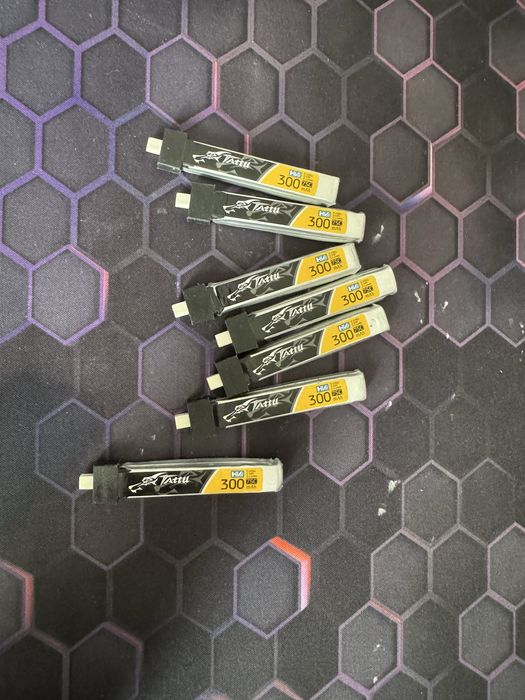 Bateria Lipo Tattu 300mah 3.8v 75c 1s 1p | Cuotas sin interés