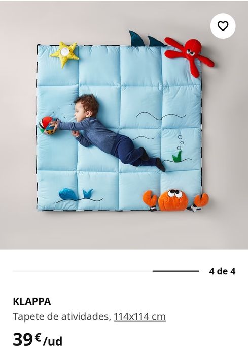 Tapete Atividades Klappa IKEA