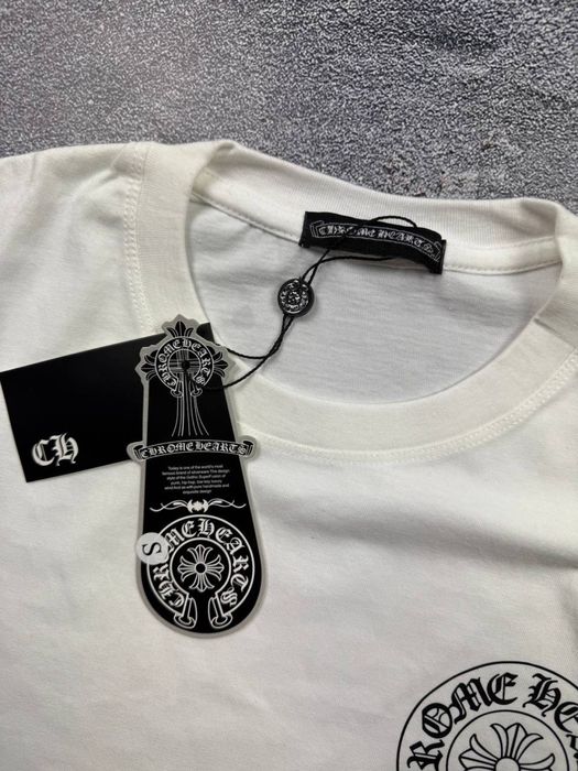 Футболка Chrome Hearts чорні і біла