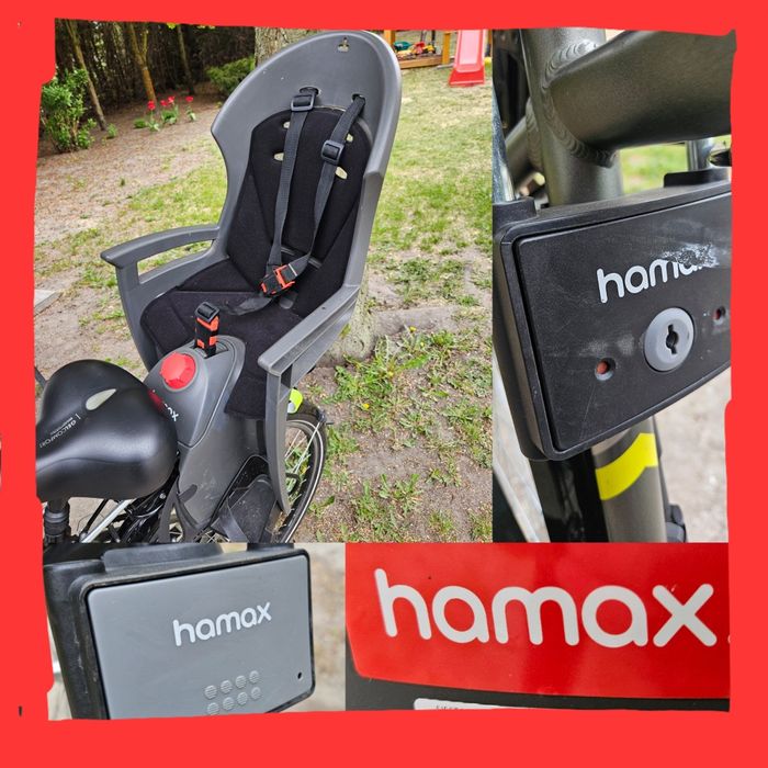 Hamax siesta i dwa adaptery stan bdb