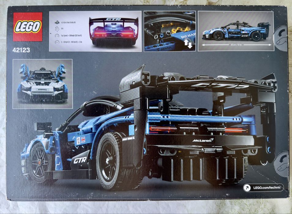 НОВИЙ LEGO Technic McLaren Senna GTR 42123