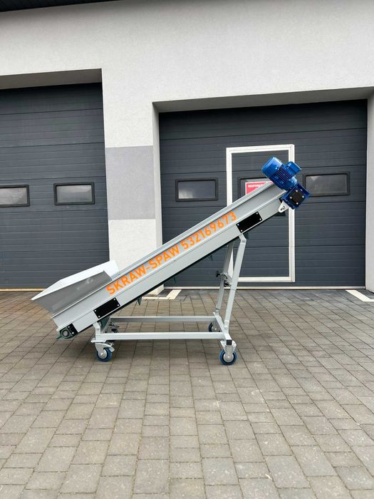 Przenośnik taśmowy podajnik tasmociąg taśma pvc