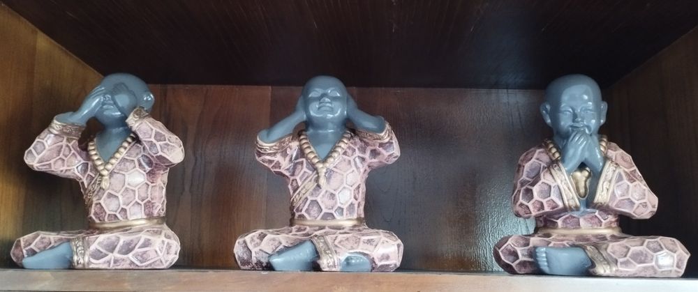 Budas grandes decoração