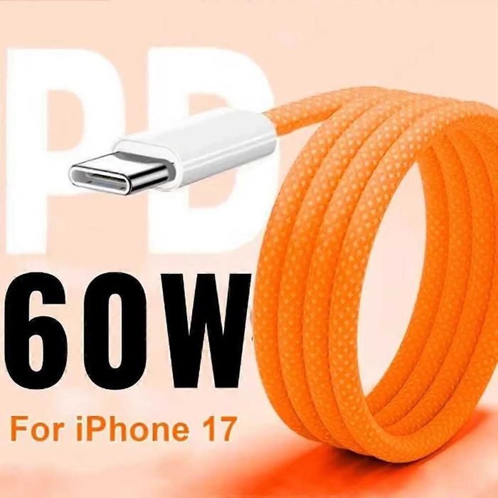Apple Kabel USB-C USB-C 1 m | Oplot | Pomarańczowy | Nowy