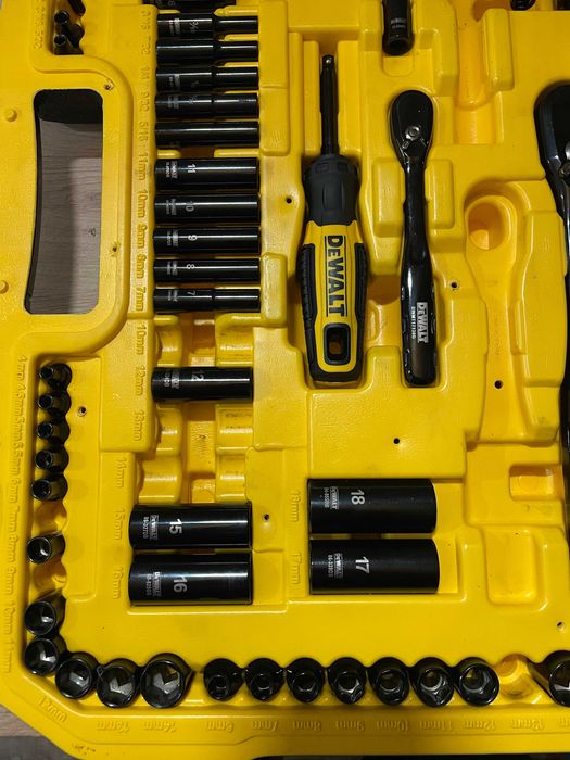 caixa chaves ferramentas dewalt