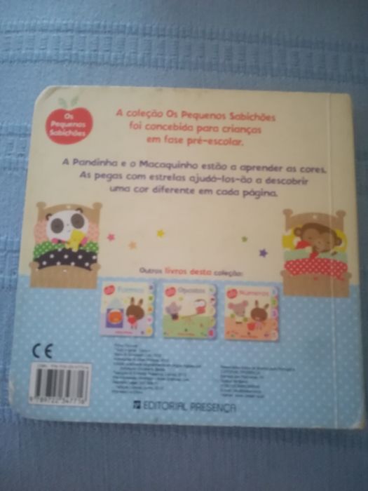Livro "Os pequenos sabichões: Cores" de Jillian Phillips