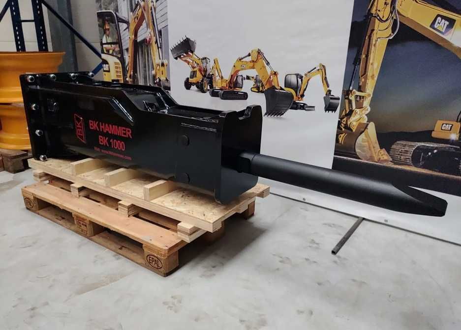 Młot wyburzeniowy BK1000 Maszyny 12-16 T JCB JS130, 145 hydrauliczny
