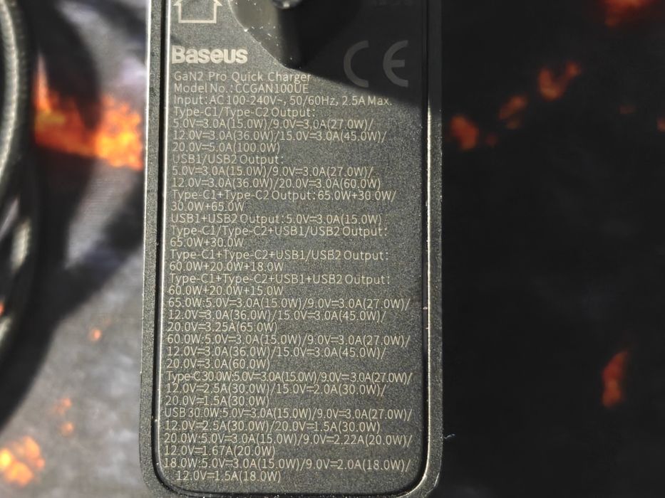 Зарядное устройство  Baseus GaN2 Pro Quick Charger