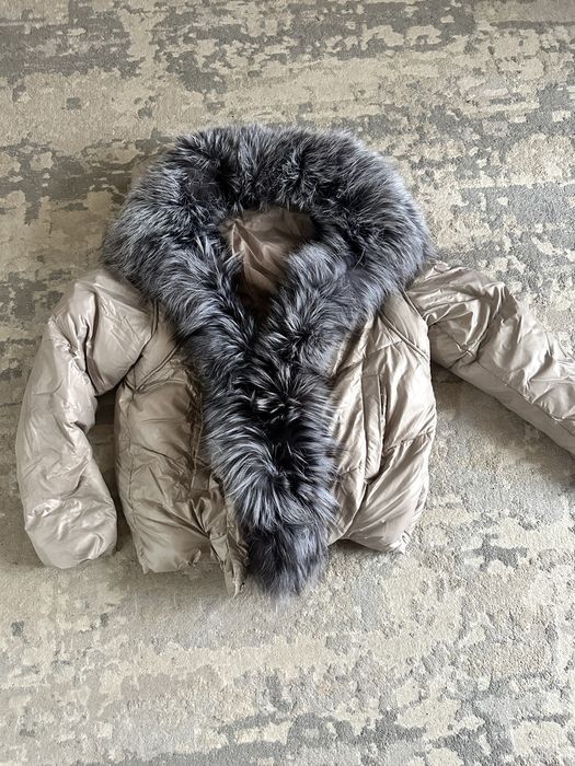 Куртка з натуральним хутром