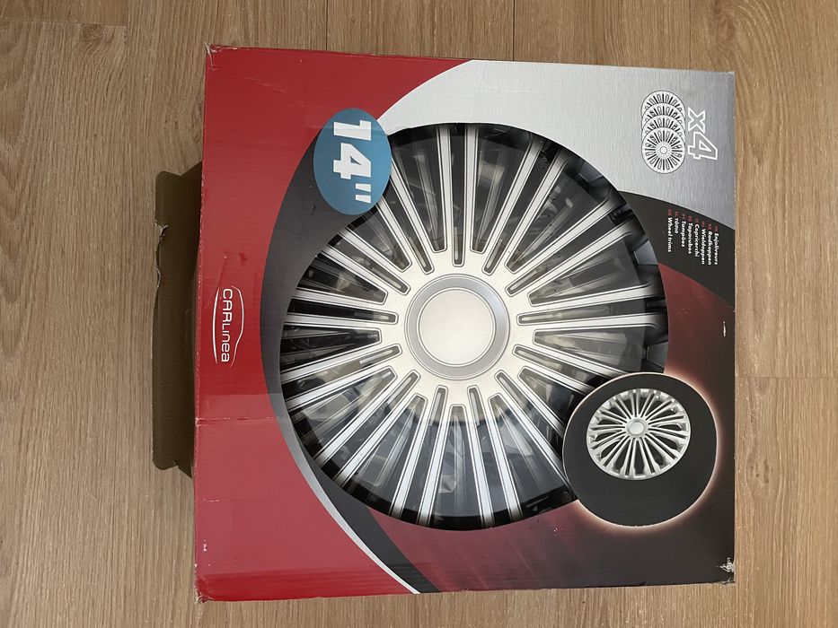 Conjunto tampoes jante 14