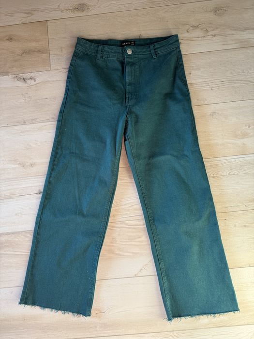 Зелені джинси Sinsay без карманів