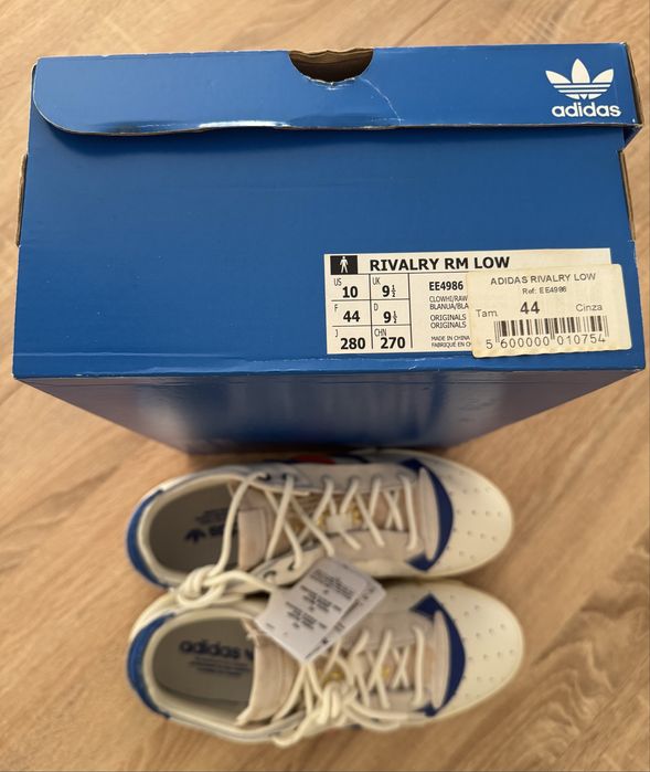 Adidas Rivalry RM Low Tricolor Tam 44