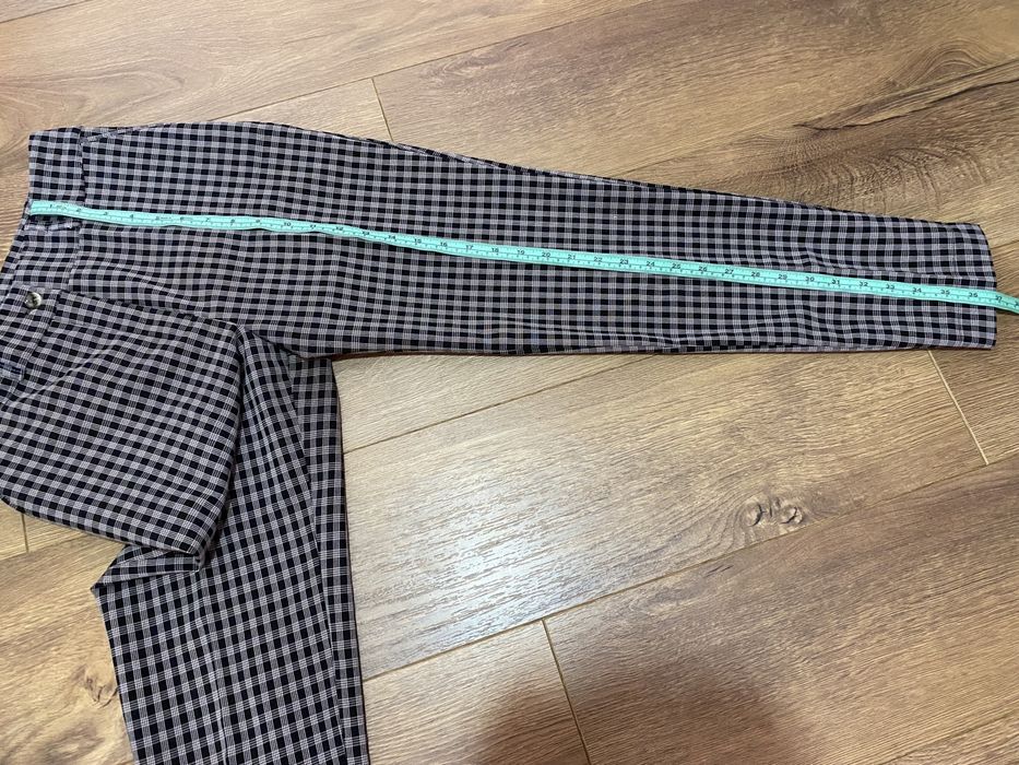 Брюки картаті жіночі