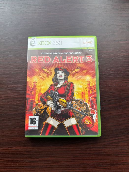 command & conquer red alert 3 x360