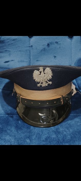 Kolekcjonerska Stara Czapka straży przemysłowej