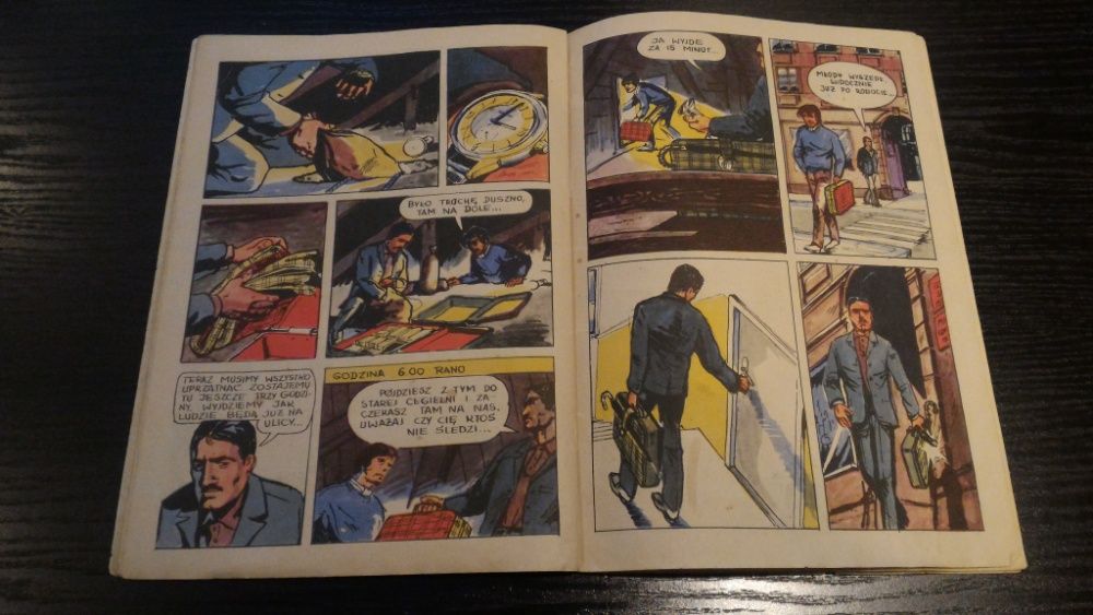 Komiks - Kapitan Żbik wydanie 1 - Czarny Parasol