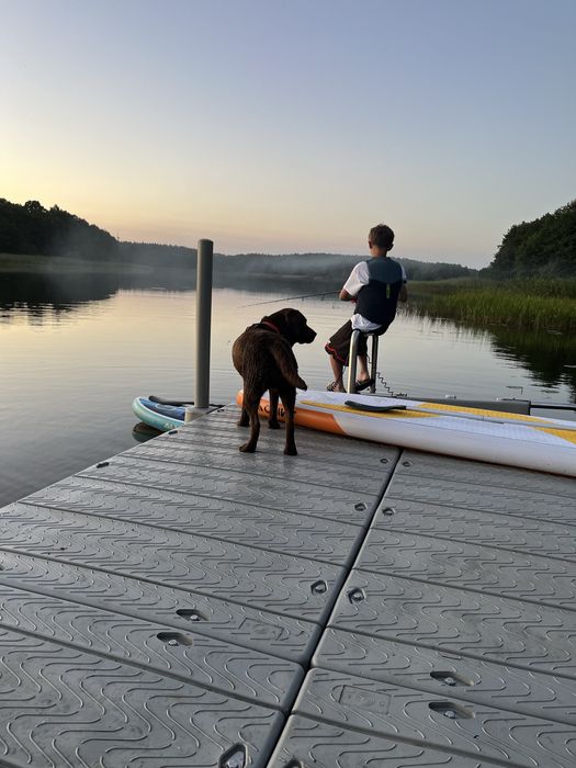 Domki całoroczne nad jeziorem | Sauna • Jacuzzi • pomost•Kaszuby K