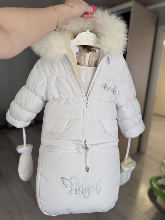 Зимовий комбінезон на овчині(6-7місяців)