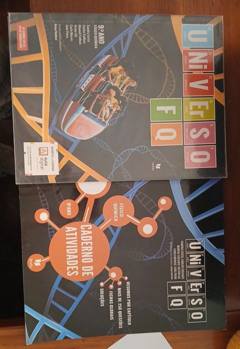 Manual e caderno de fichas de físico-química 9°ano "Universo FQ"