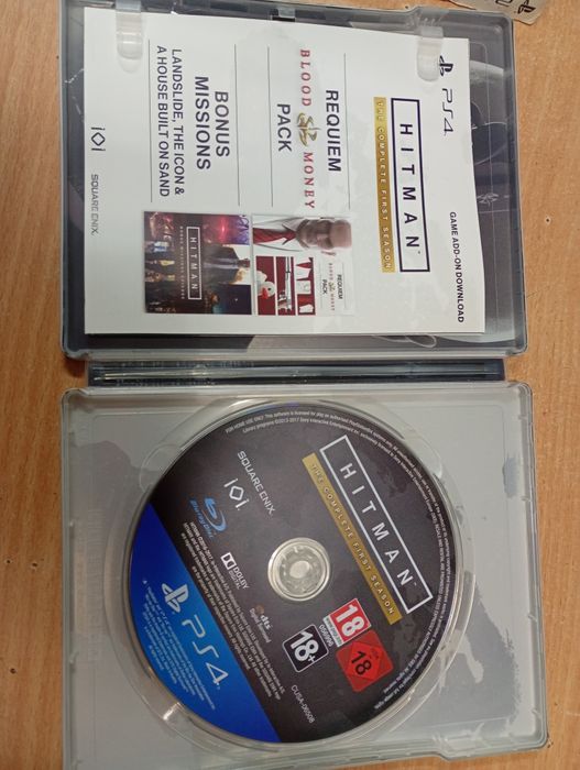 Gra PS4 Hitman steelbook edition Komis Madej Tarnów