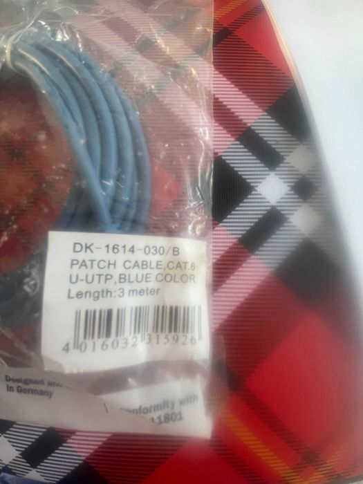 Cabos Rede CAT 6 (Várias Medidas)