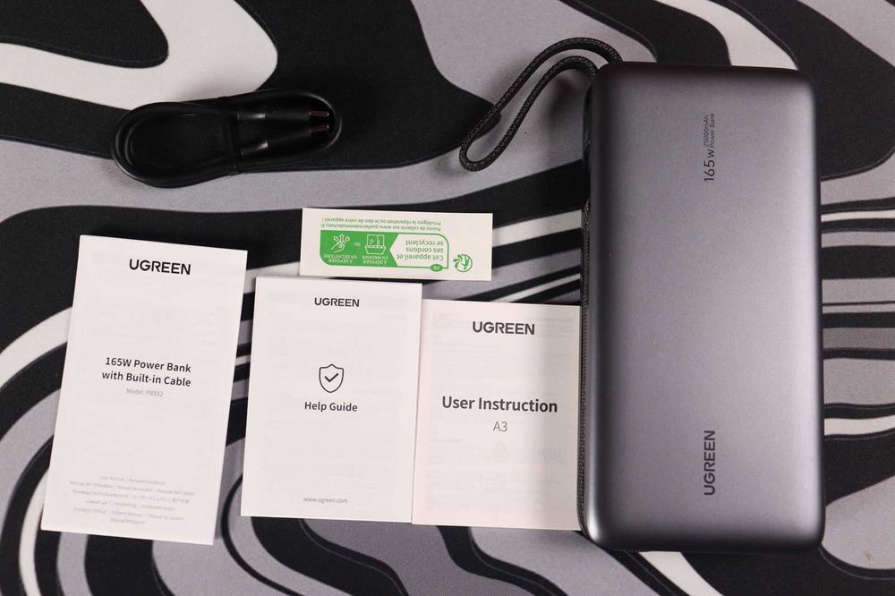 В НАЛИЧИИ Power Bank Ugreen PB552 165W 25000mAh PD3.1 140W PPS