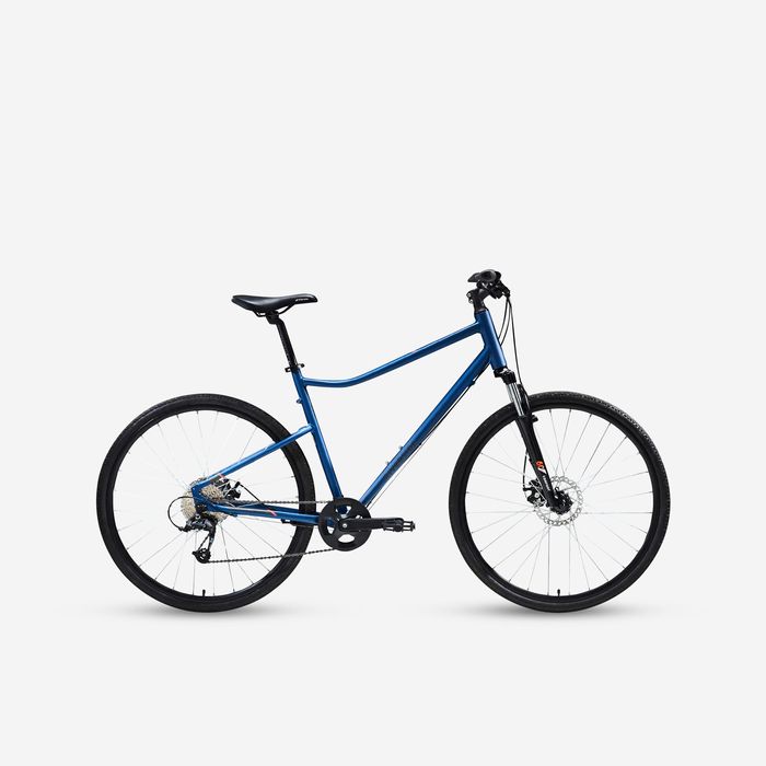 BICICLETA DE TREKKING RIVERSIDE 500 AZUL