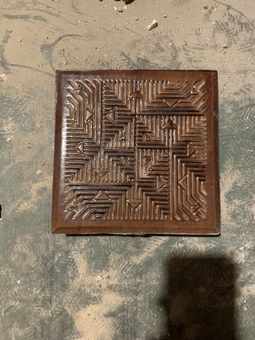 Kafle z pieca kaflowego