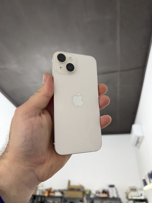 Apple iphone 14 128 gb 94% білий айфон 14 фіз сім