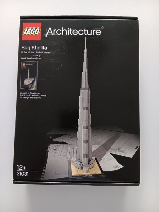 Nieotwarte Lego Architecture 21031 Burj Khalifa