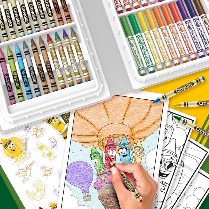 Набір для творчості Крайола Crayola лімітована серія в футлярі 60 пр.!