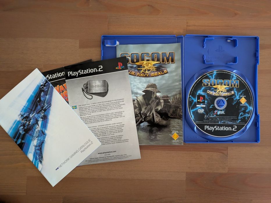 Jogo PS2 ( PlayStation 2 ) " SOCOM - U.S Navy Seals" (Como Novo)