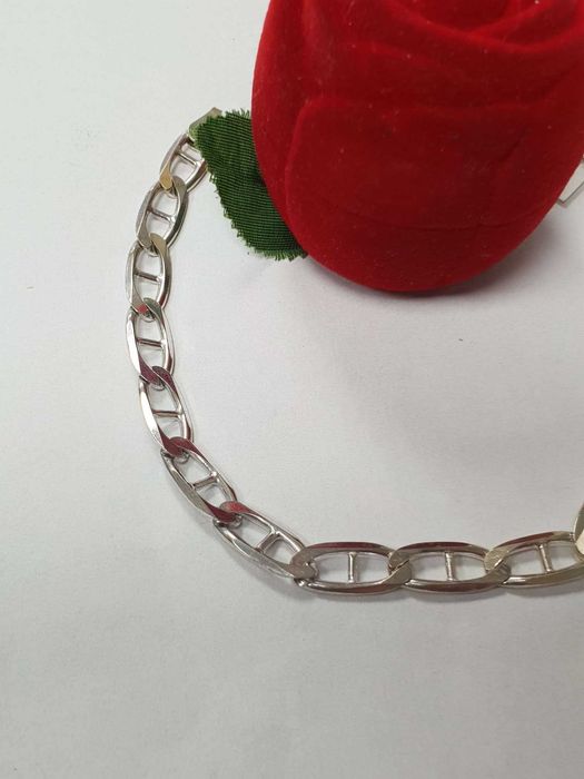 Srebrna bransoletka, splot Gucci, srebro 925 długość  20cm